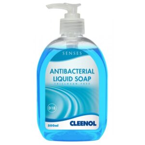ANTIBACTERIAL LIQUID SOAP BLUE 500ML
