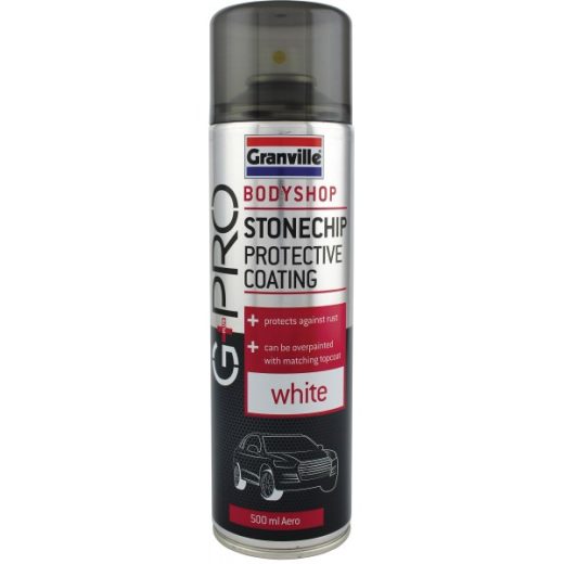 Granville Stone Chip Protective Coating - White - 500ml