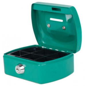 Steel Cash Box - Green
