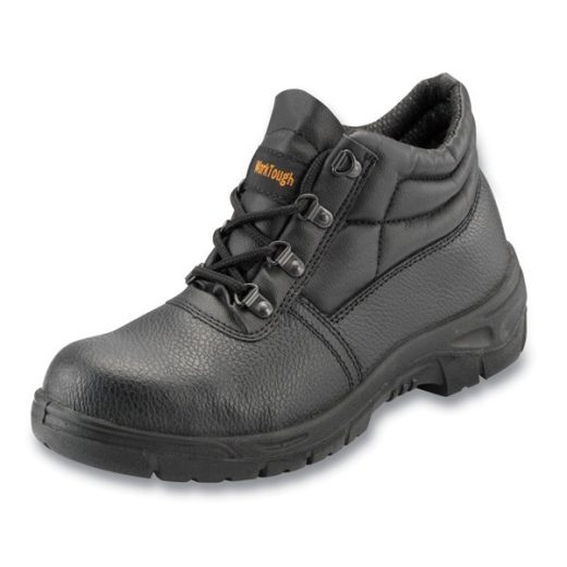 Safety Chukka Boots (Steel Midsole) - Black - UK 3