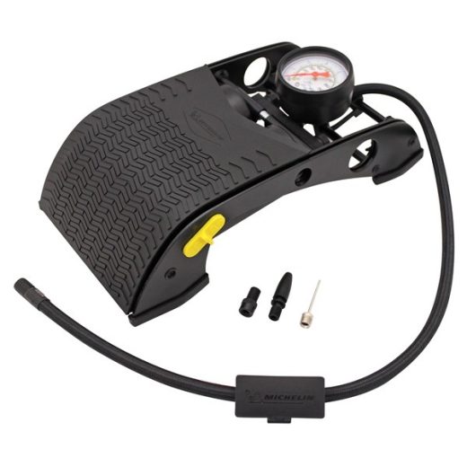 Foot Pump - Analogue Gauge - Twin Barrel