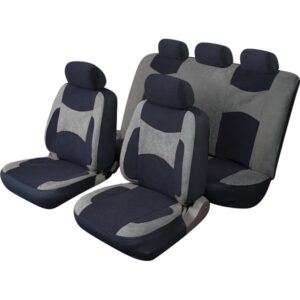 Car Seat Cover Escape - Set - Black/Grey