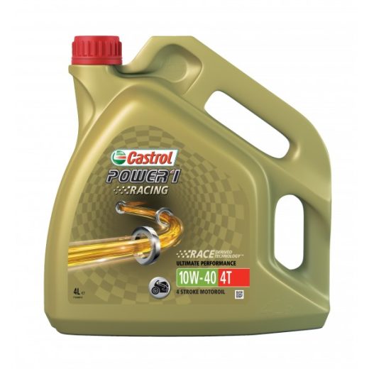 Power 1 Racing 4T - 4 Stroke - 10W-40 - Fully Synthetic - 4 Litre
