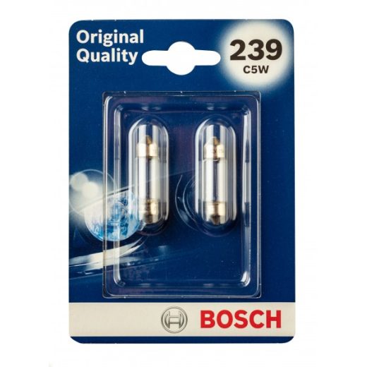 Festoon Bulbs - 12V 5W 239 SV8.5-8 - Original Quality Side & Tail & Interior