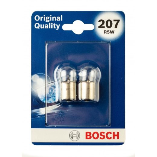 ORIG QLTY 207 R5W 12V 5W BA15S (X2)