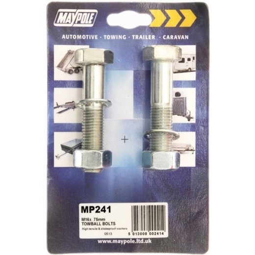 Nuts & Bolts - M16 -75mm