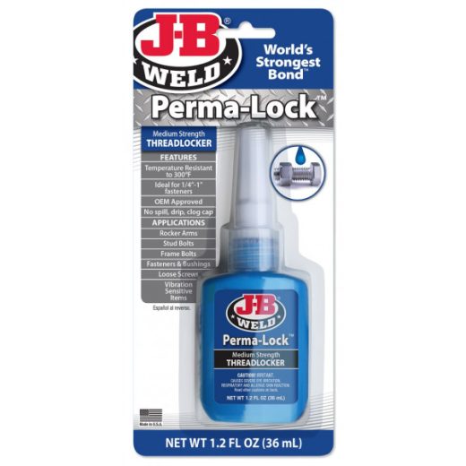J-B Weld Perma-Lock Medium Strength Threadlocker - 36ml