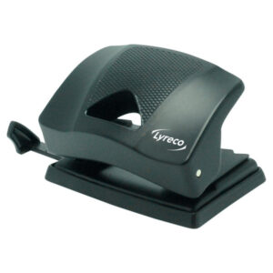 2 Hole Paper Punch - Black - 20 Sheet Capacity