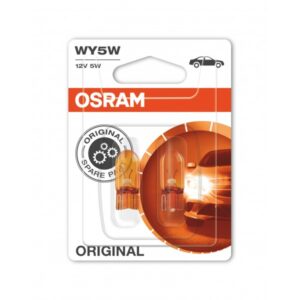 Standard Bulb - WY5W Amber 12V 5W (501A) - W2.1x9.5d