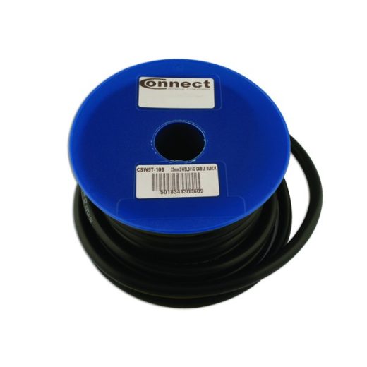Battery Cable - Light Duty Black - 37/0.90 x 10m