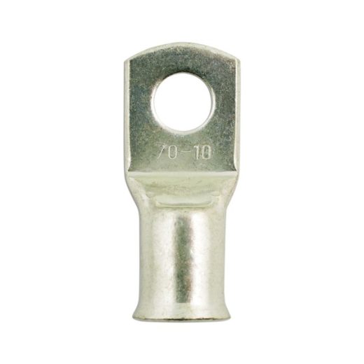 Copper Tube Terminals - 70mm x 10.0mm - Pack Of 10