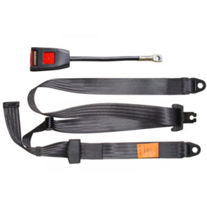 Seat Belt - Static Lap & Diagonal - Black