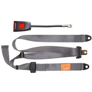 Seat Belt - Static Lap & Diagonal - Grey
