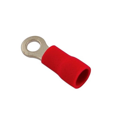 Wiring Connectors - Red - Ring -  4.3mm - Pack Of 100