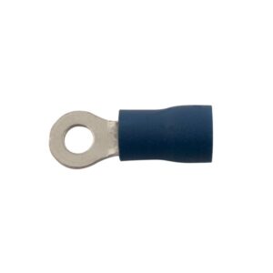 Wiring Connectors - Blue - Ring - 3.2mm - Pack Of 100