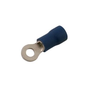 Wiring Connectors - Blue - Ring - 3.7mm - Pack Of 100