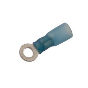 Wiring Connectors - Blue - Heat Shrink Ring - 6.0mm - Pack Of 25