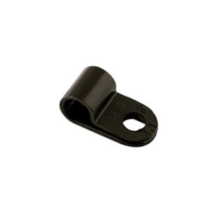 Black Nylon P Clips - 19mm - Pack of 100