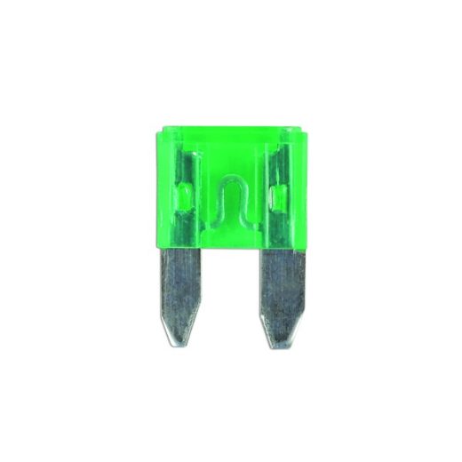 Fuses - Auto Mini Blade - Green - 30A - Pack Of 25