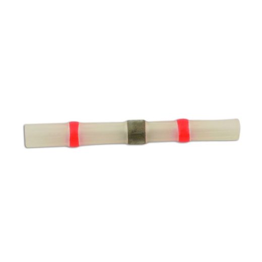 Wiring Connectors - Red - Heat Shrink Butt - Solder Type - Pack Of 100