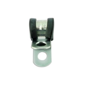 JCS Rubber Lined P Clips - 6mm - Pack of 50