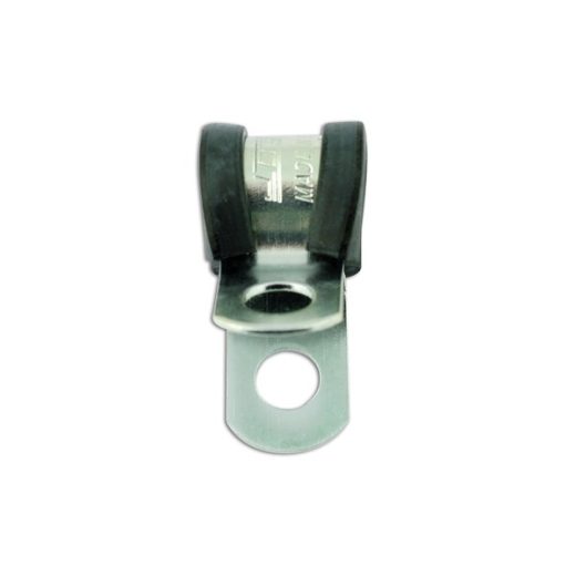 JCS Rubber Lined P Clips - 6mm - Pack of 50