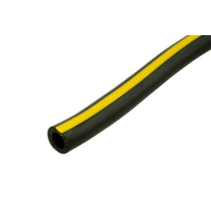 Rubber Air Hose - 6.3mm x 15m - Black & Yellow