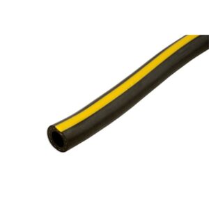 Rubber Air Hose - 8.0mm x 15m - Black & Yellow