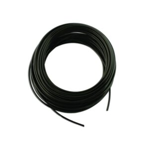 Nylon Tubing - Semi Rigid - Black - 4.0mm OD - 30m