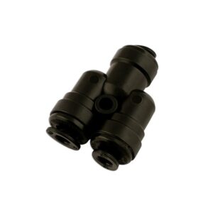 Hose Connector - 2 Way Divider Push-Fit - 6.0mm - Pack Of 5