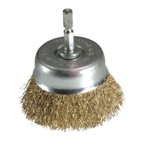 Wire Brush - Cup Type With Quick Chuck End - 75mm