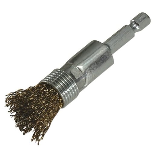 End Brush With Quick Chuck - 15mm