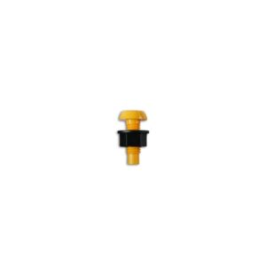Number Plate Screws & Nuts - Yellow - No.6 x 3/4in. - Pack Of 100