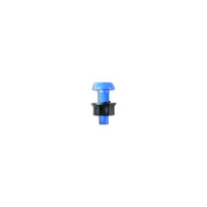 Number Plate Screws & Nuts - Blue - No.6 x 3/4in. - Pack Of 100