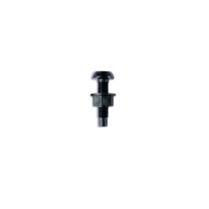 Number Plate Screws & Nuts - Black - No.6 x 1in. - Pack Of 100