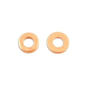 Copper Washers - Injection - 16.4mm x 7.4mm x 2.0mm - Pack Of 50