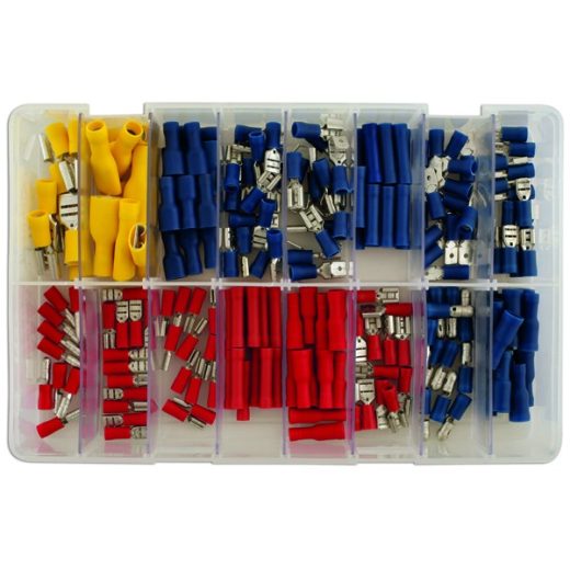 Wiring Connectors - Assorted - Slide-On - Box Qty 200