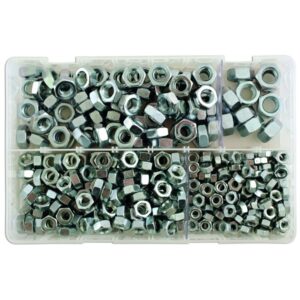 Steel Nuts - Assorted - Box Qty 370