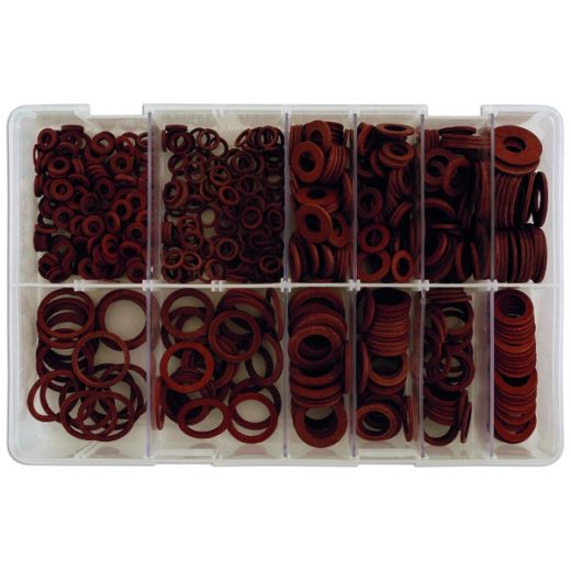 Fibre Washers - Assorted - Box Qty 610