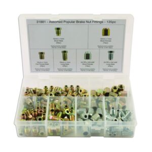 Popular Brake Nut Fittings - Assorted - Box Qty 135