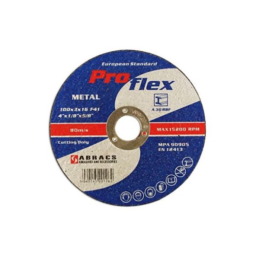Cutting Discs - Flat - 115mm x 3.2mm - Box Qty 25