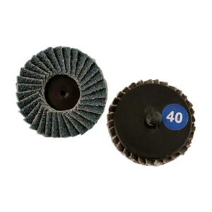 Quick Lock Flap Discs - P60 - 50mm - Pack Of 5