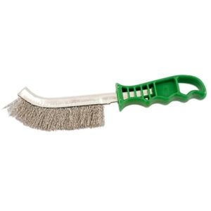 Plastic Handle Stainless Steel Brush - Pack of 4