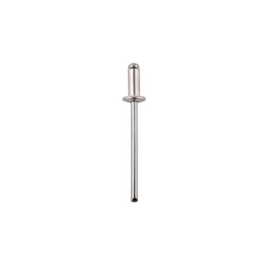 Rivets - Standard Flange Blind Type - 6.4mm x 25.4mm - Box Qty 250