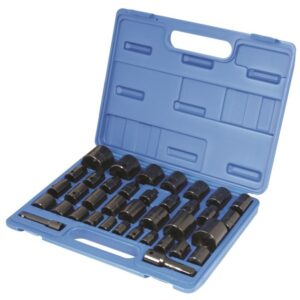 Impact Socket Set - 3/8in. & 1/2in. Drive - 37 Piece