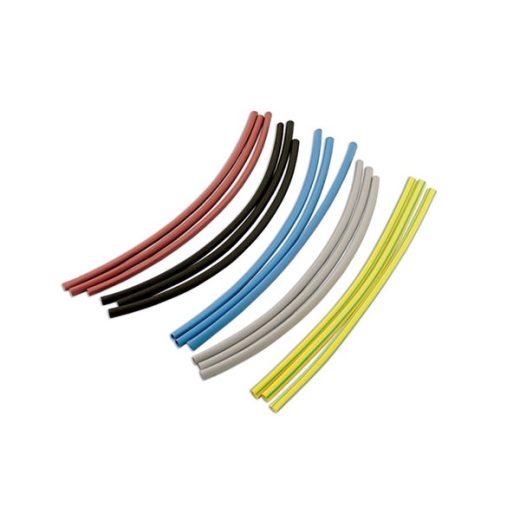 Heat Shrink Coloured Pack - 12.8mm x 250mm - 12 Piece