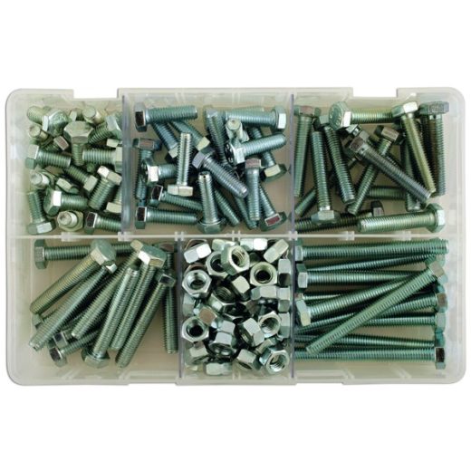 Set Screws & Nuts - M8 - Assorted - Box Qty 154