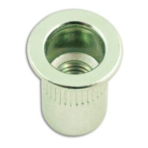 Half-Splined Threaded Nutserts - 6mm - Pack Of 50