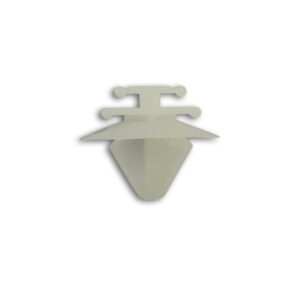 Moulding Clips - White - Peugeot/Renault - Pack Of 10