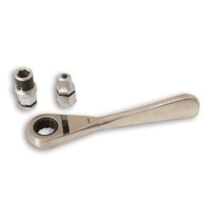 Ratchet With Bit & Socket Adaptor - 1/4in. Drive